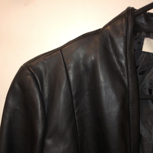 Vintage Dex Vegan Leather Jacket - Picture 4 of 7